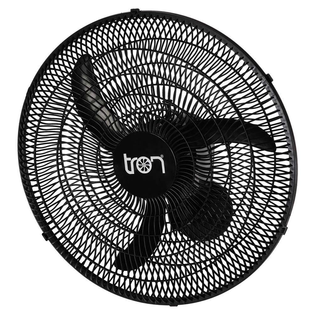 Ventilador de Parede Tron - Preto / 60 Cm Ventilador de Parede Tron - Preto / 60 Cm