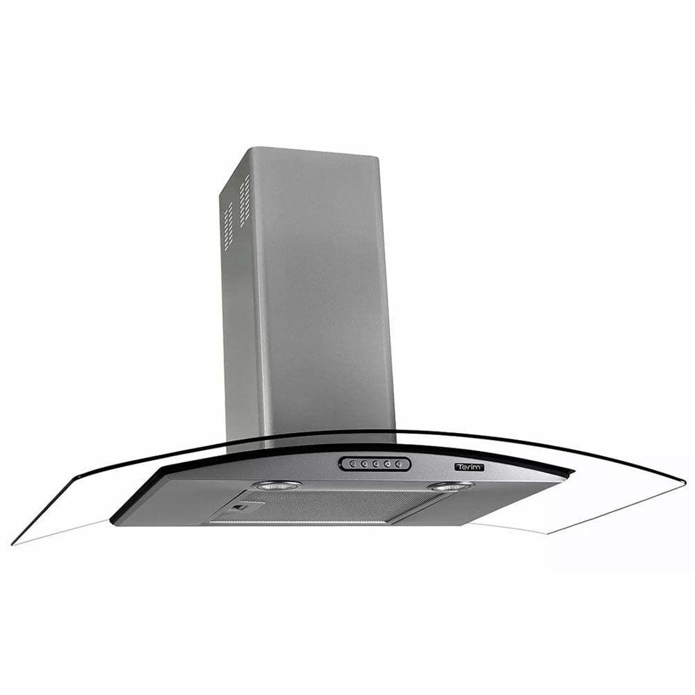 Coifa de Parede Vidro Curvo Terim 90cm - 220V Coifa de Parede Vidro Curvo Terim 90cm - 220V