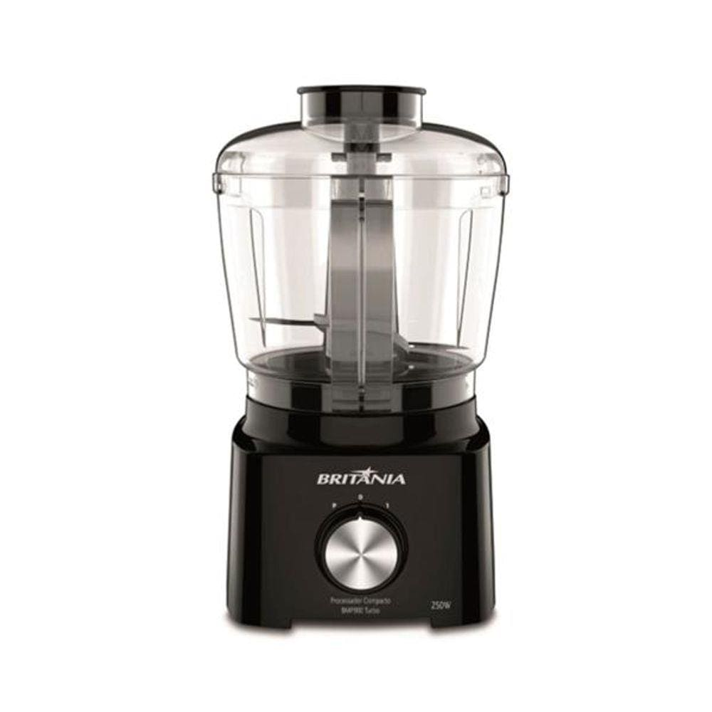 Processador Britânia Compacto BMP900P Turbo 250W - 220v Processador Britânia Compacto BMP900P Turbo 250W - 220v
