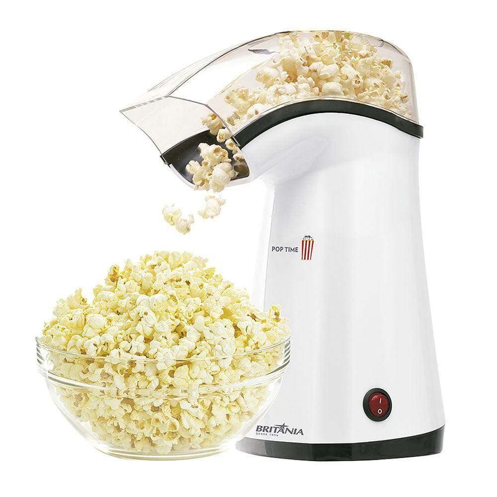 Pipoqueira Pop Time Branca Britânia 220V B02 - 220V Pipoqueira Pop Time Branca Britânia 220V B02 - 220V