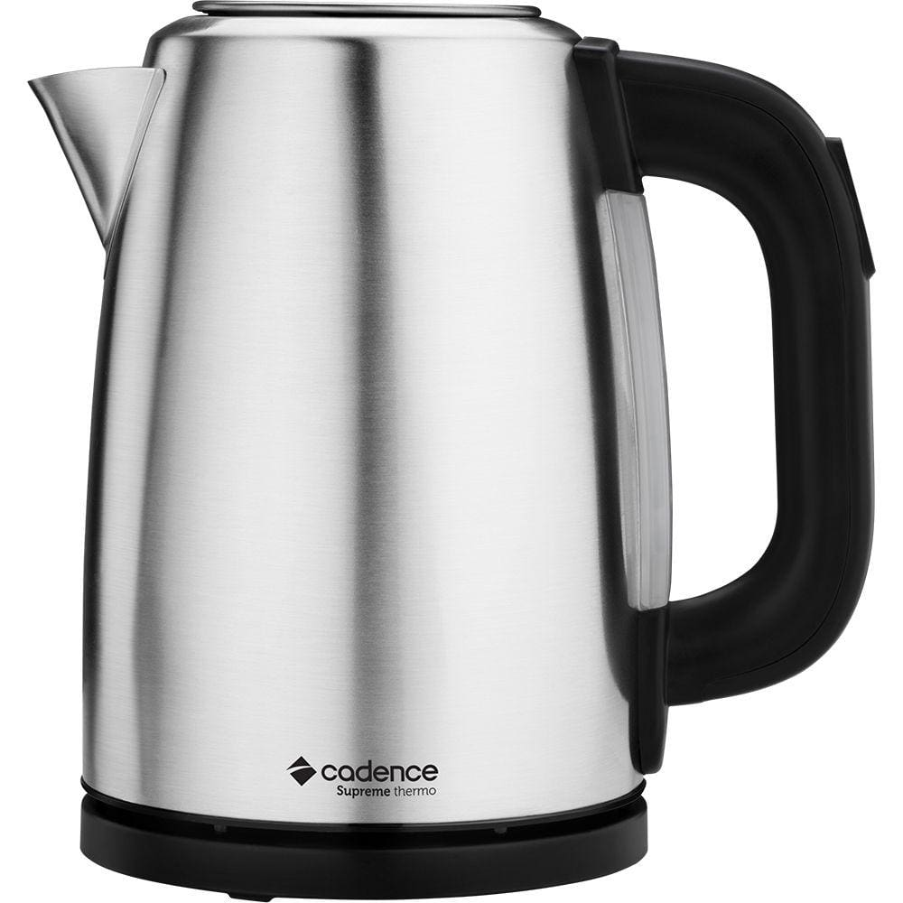 Chaleira Elétrica Cadence 1,7L Aço Inox CEL505 - 110V Chaleira Elétrica Cadence 1,7L Aço Inox CEL505 - 110V