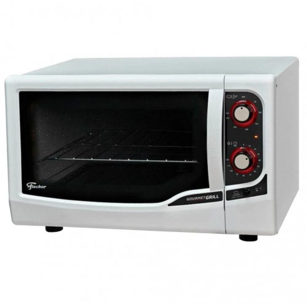 Forno 44L Fischer Eletrico Gourmet GRILL - 9741-79181 Branco 110 VOLTS - 110V Forno 44L Fischer Eletrico Gourmet GRILL - 9741-79181 Branco 110 VOLTS - 110V