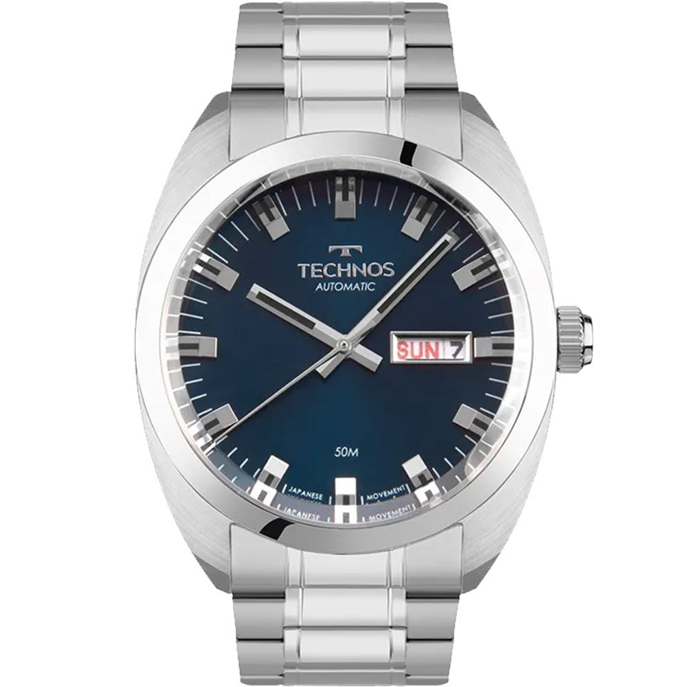 Relógio Technos Masculino Automático 8205OV/1A Relógio Technos Masculino Automático 8205OV/1A