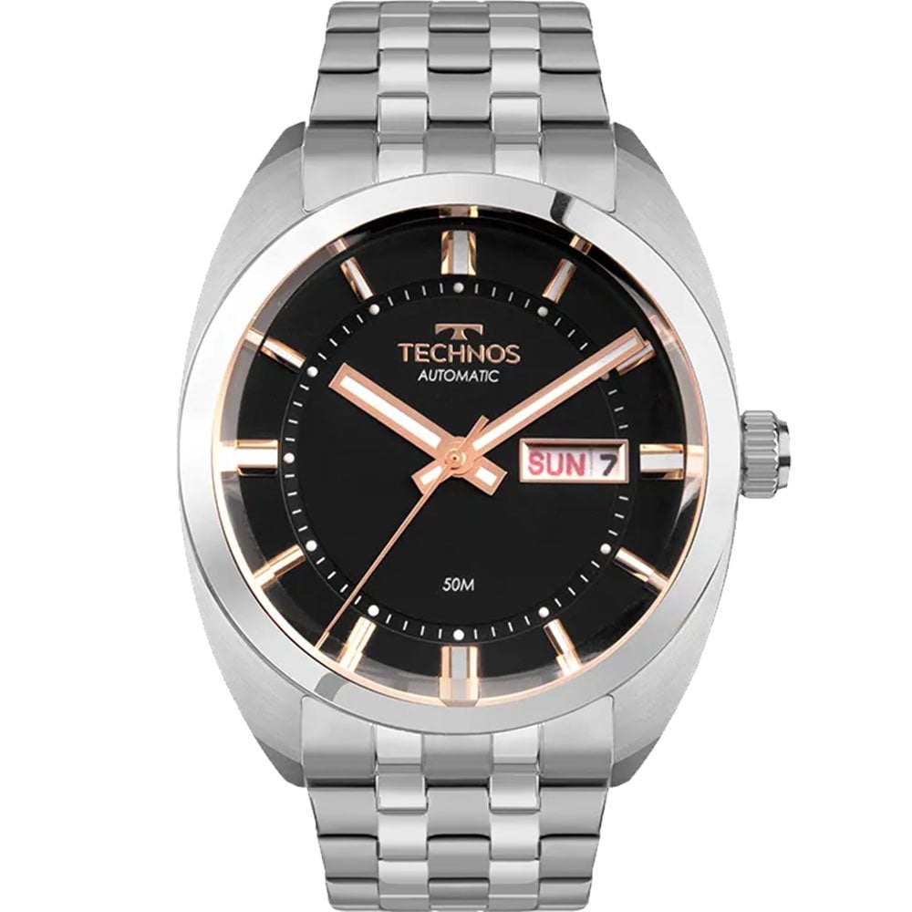 Relógio Technos Masculino Automático 8205OS/1P Relógio Technos Masculino Automático 8205OS/1P