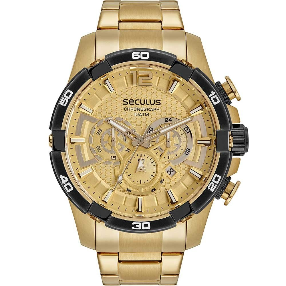 Relógio Seculus Masculino Chronograph 77162GPSVHA2 Relógio Seculus Masculino Chronograph 77162GPSVHA2