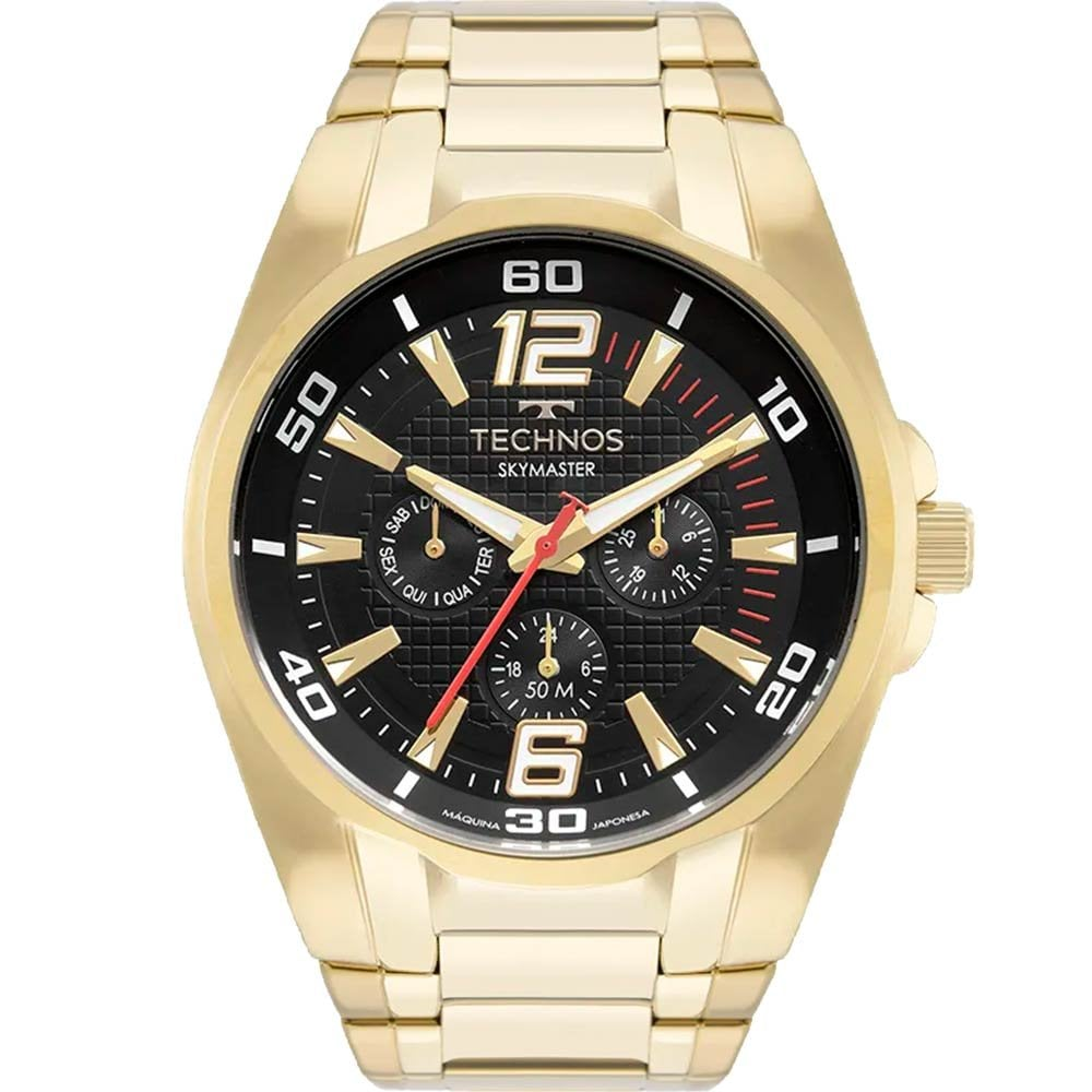 Relógio Technos Masculino Skymaster 6P79BV/1P Relógio Technos Masculino Skymaster 6P79BV/1P