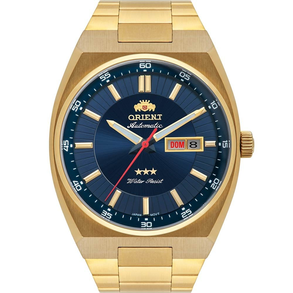 Relógio Orient Masculino Automático Três Estrelas 469GP087FD1KX Relógio Orient Masculino Automático Três Estrelas 469GP087FD1KX
