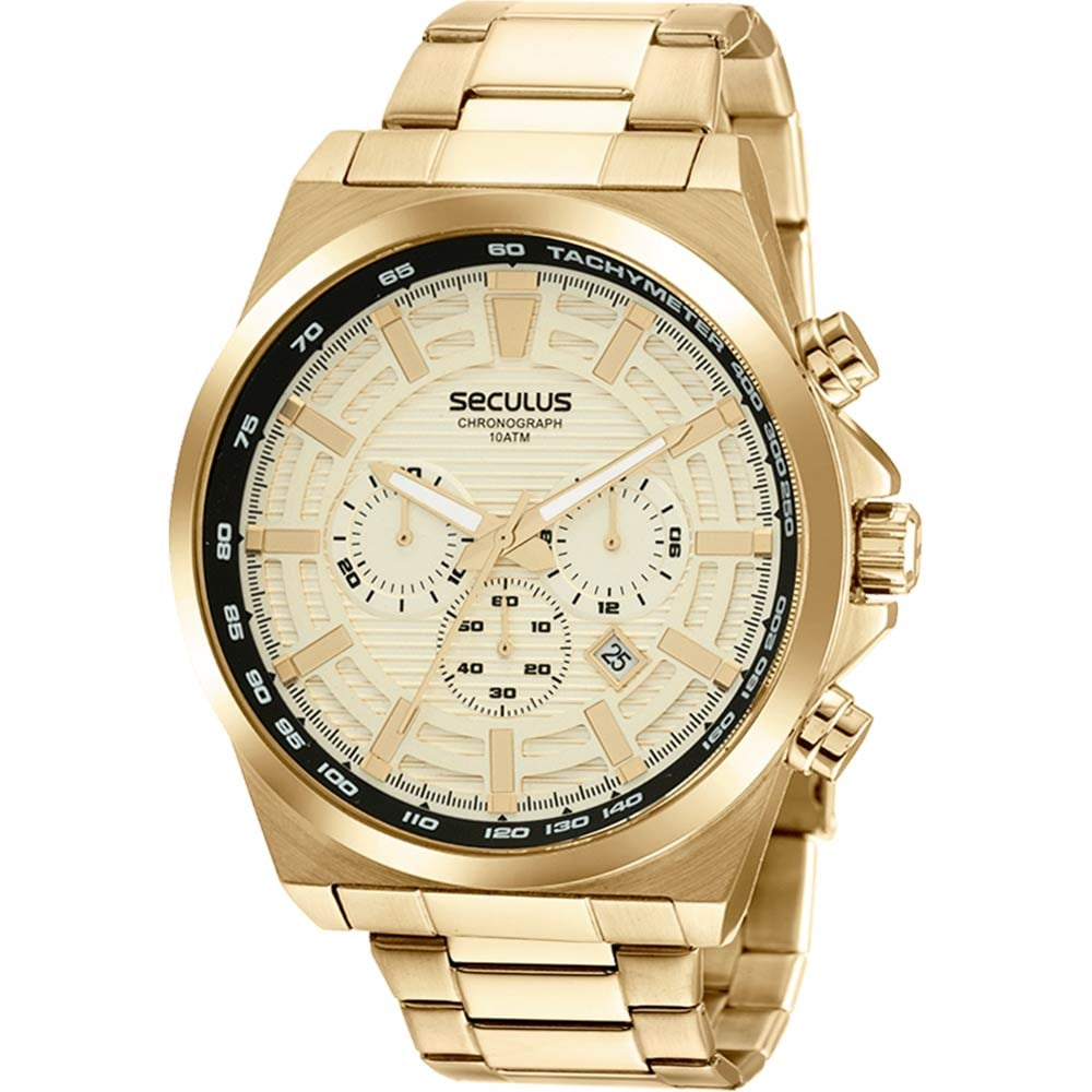 Relógio Seculus Masculino Chronograph 44108GPSVDA2 Relógio Seculus Masculino Chronograph 44108GPSVDA2
