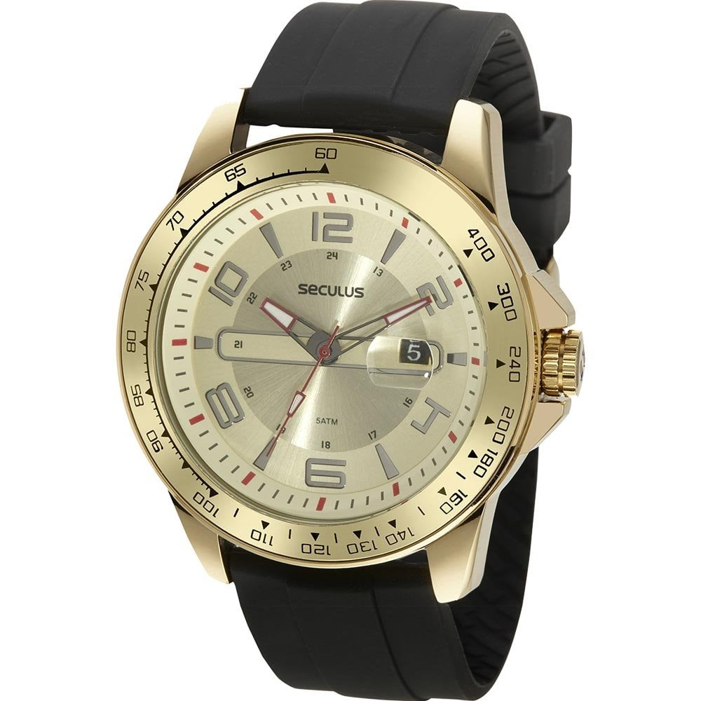 Relógio Seculus Masculino 44032GPSVDU2 Relógio Seculus Masculino 44032GPSVDU2