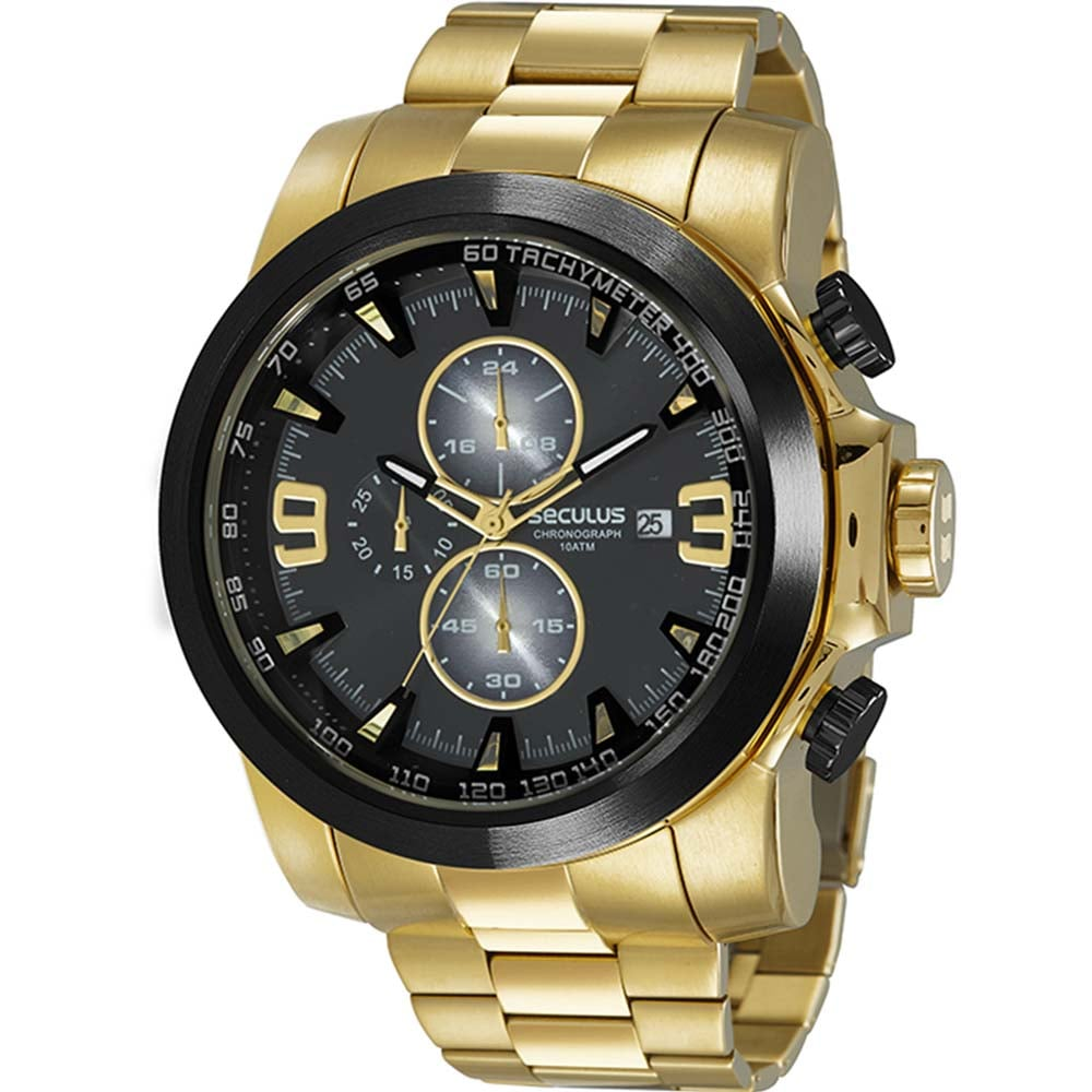 Relógio Seculus Masculino Chronograph 44024GPSVHA3 Relógio Seculus Masculino Chronograph 44024GPSVHA3