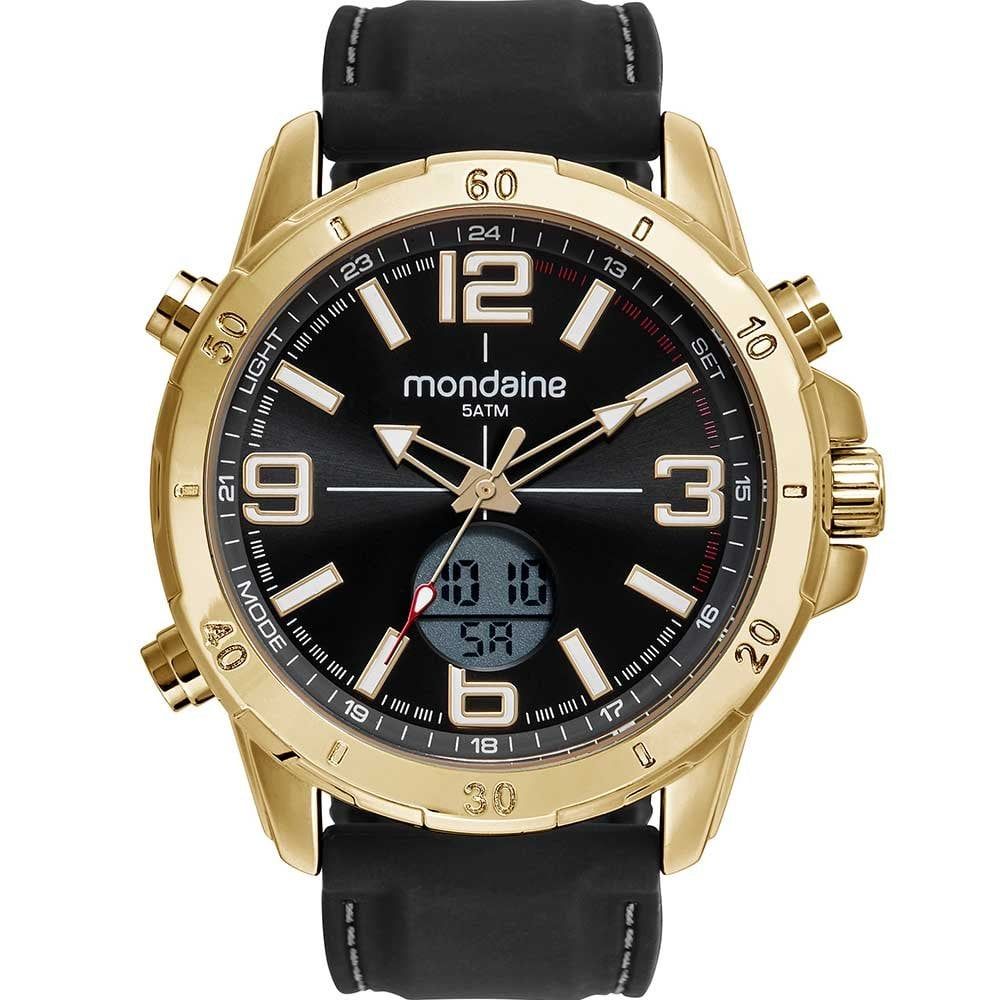 Relógio Mondaine Masculino Anadigi 32553GPMVDI1 Relógio Mondaine Masculino Anadigi 32553GPMVDI1