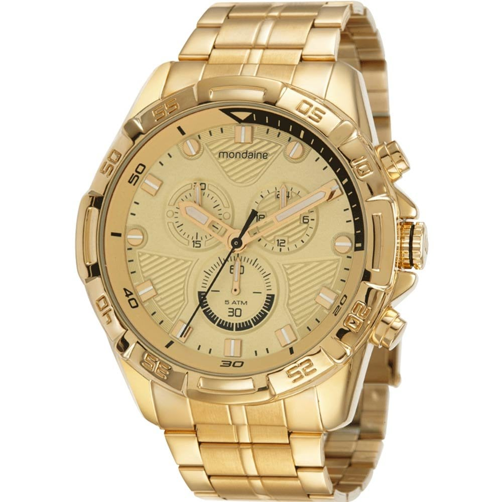Relógio Mondaine Masculino Cronógrafo 32323GPMVDE1 Relógio Mondaine Masculino Cronógrafo 32323GPMVDE1