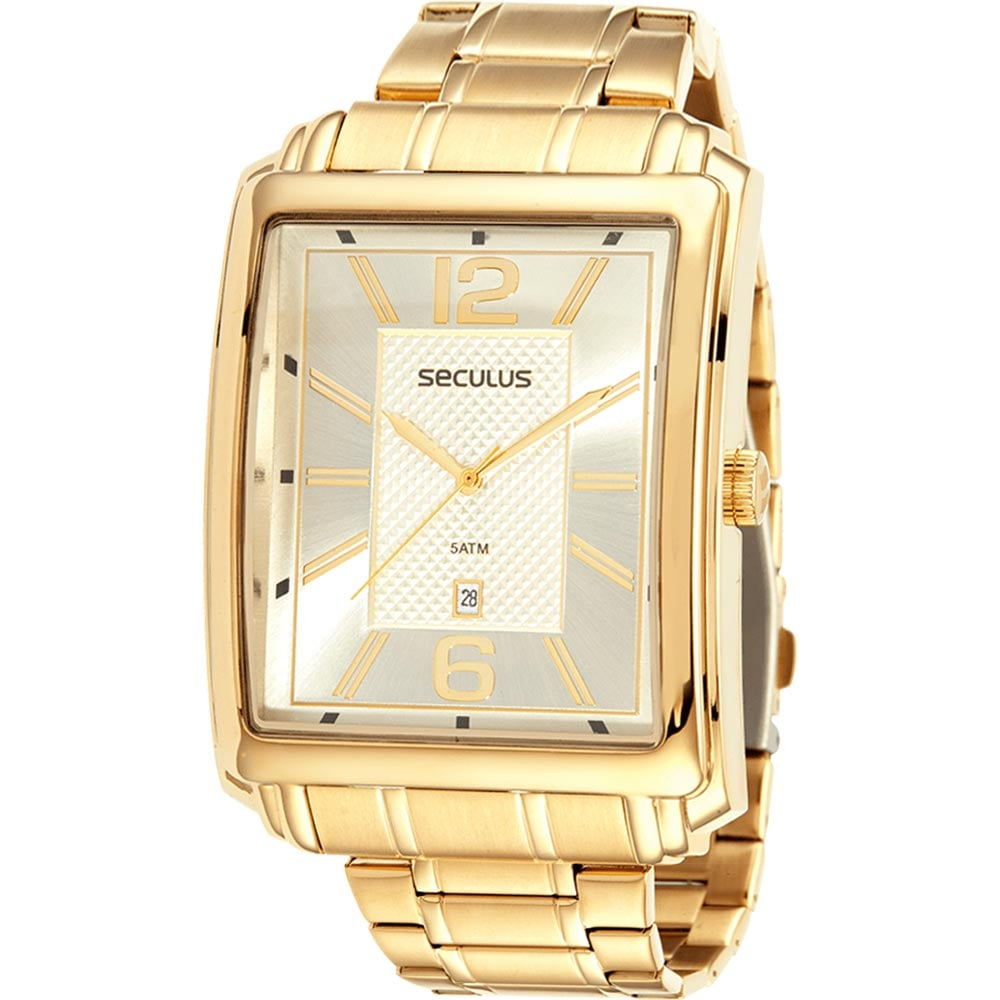Relógio Seculus Masculino 23706GPSVDA1 Relógio Seculus Masculino 23706GPSVDA1