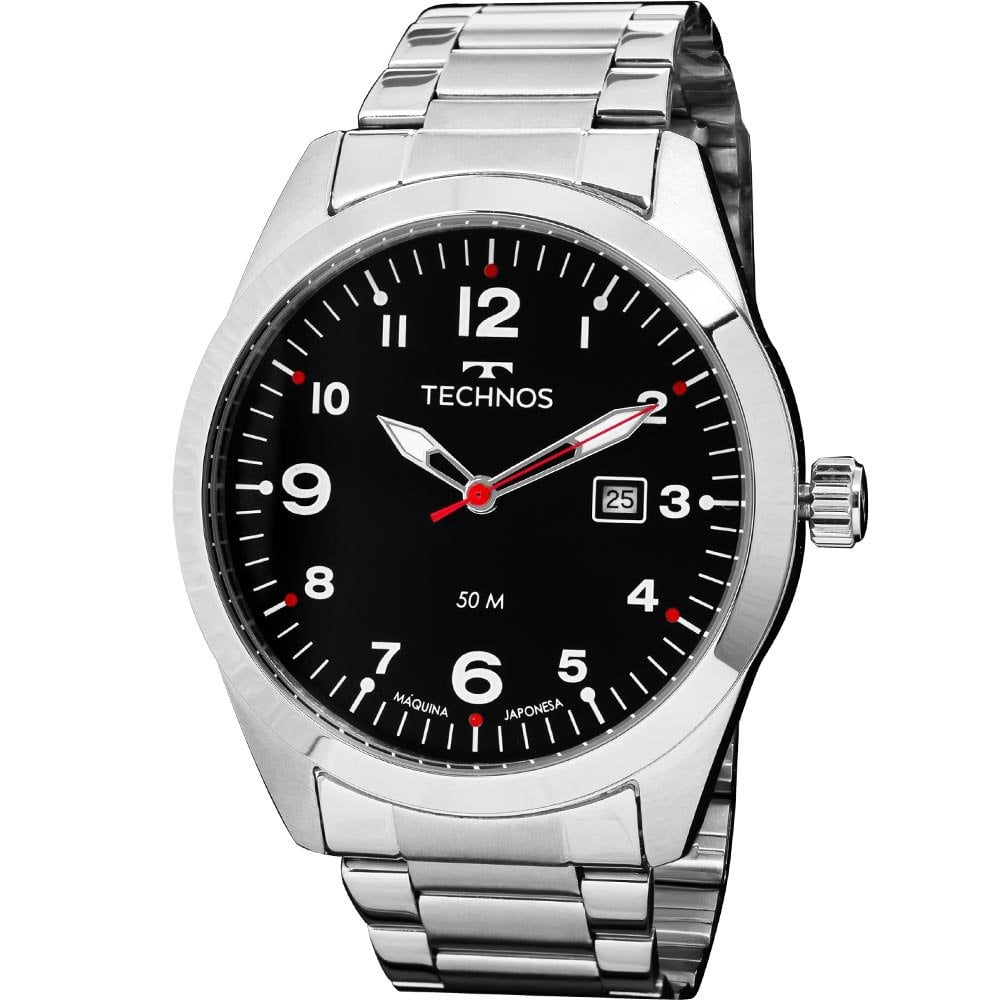 Relógio Technos Masculino Militar 2115TYR/1P Relógio Technos Masculino Militar 2115TYR/1P