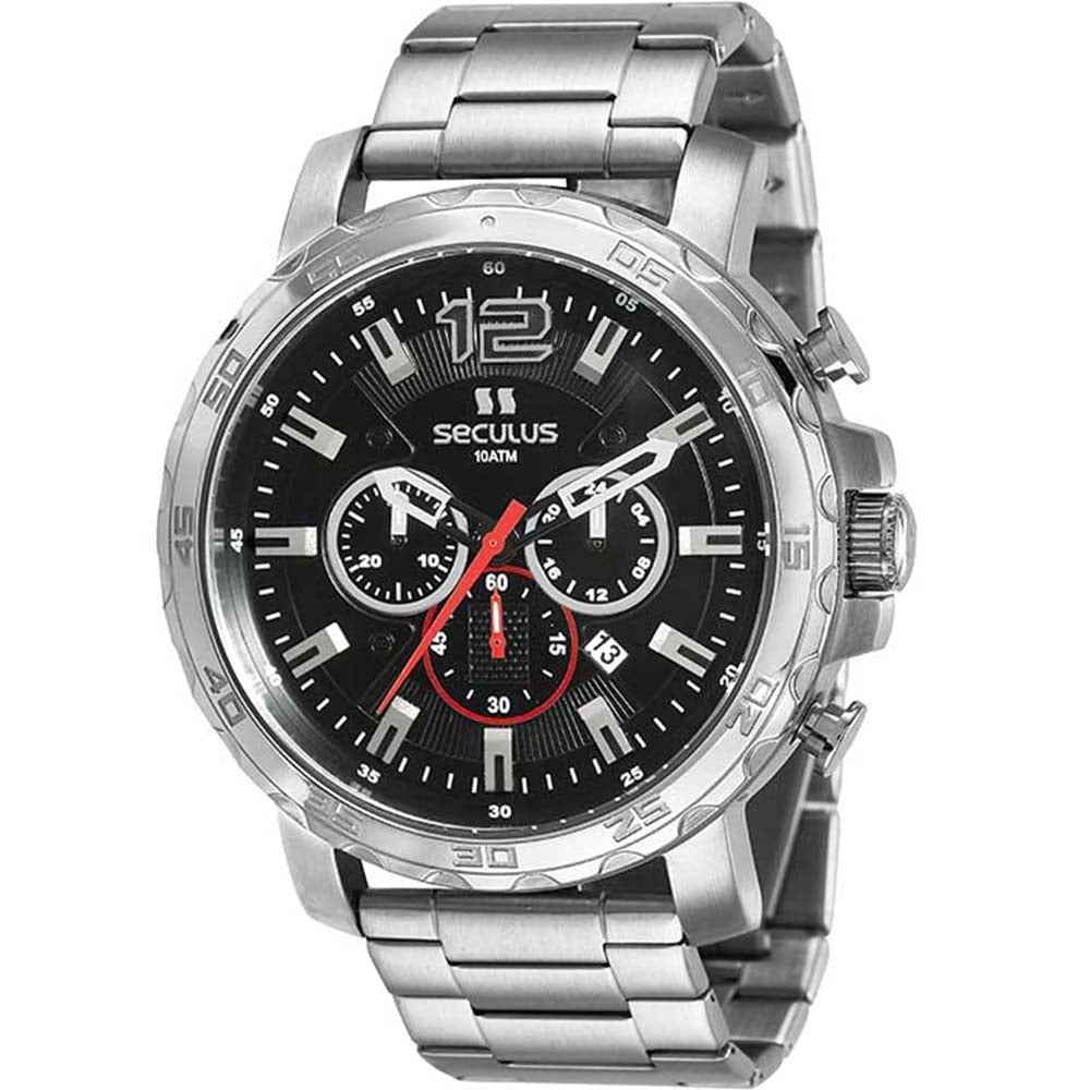 Relógio Seculus Masculino Chronograph 20985G0SVNA1 Relógio Seculus Masculino Chronograph 20985G0SVNA1