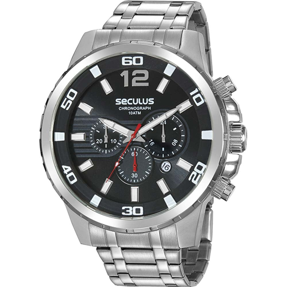 Relógio Seculus Masculino Chronograph 20909G0SVNA4 Relógio Seculus Masculino Chronograph 20909G0SVNA4