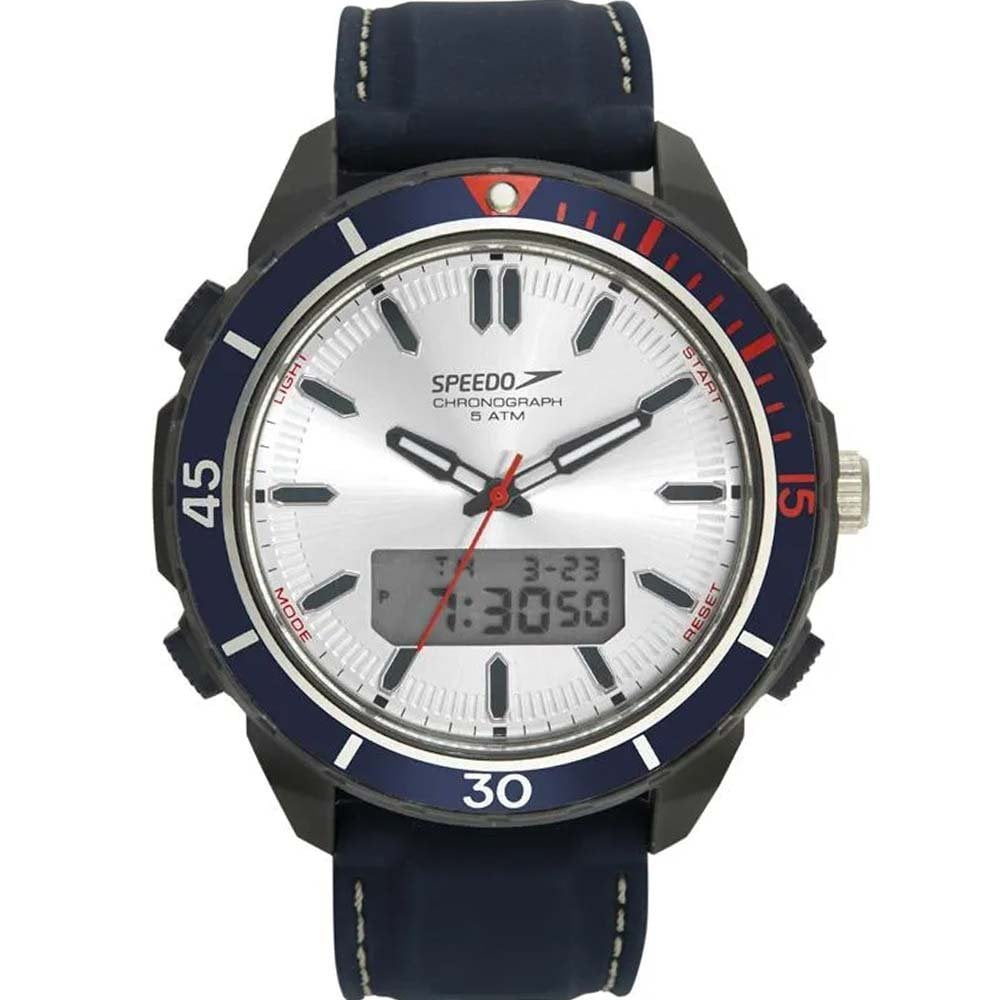 Relógio Speedo Masculino Anadigi Esportivo 15102G0EVNV3 Relógio Speedo Masculino Anadigi Esportivo 15102G0EVNV3