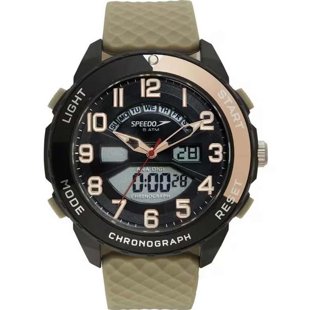 Relógio Speedo Masculino Anadigi Esportivo 15101G0EVNV1 Relógio Speedo Masculino Anadigi Esportivo 15101G0EVNV1