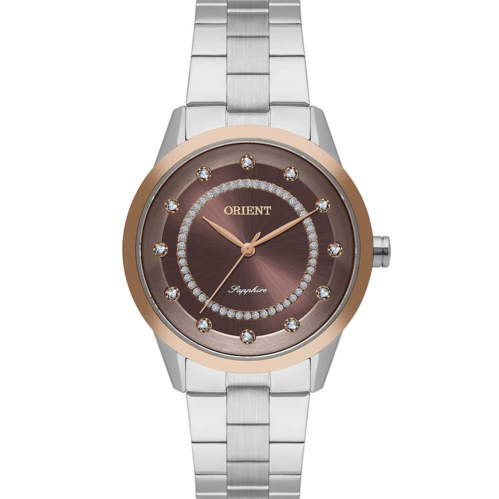 Relógio Orient Feminino Sapphire FTSS0139N1SX Relógio Orient Feminino Sapphire FTSS0139N1SX