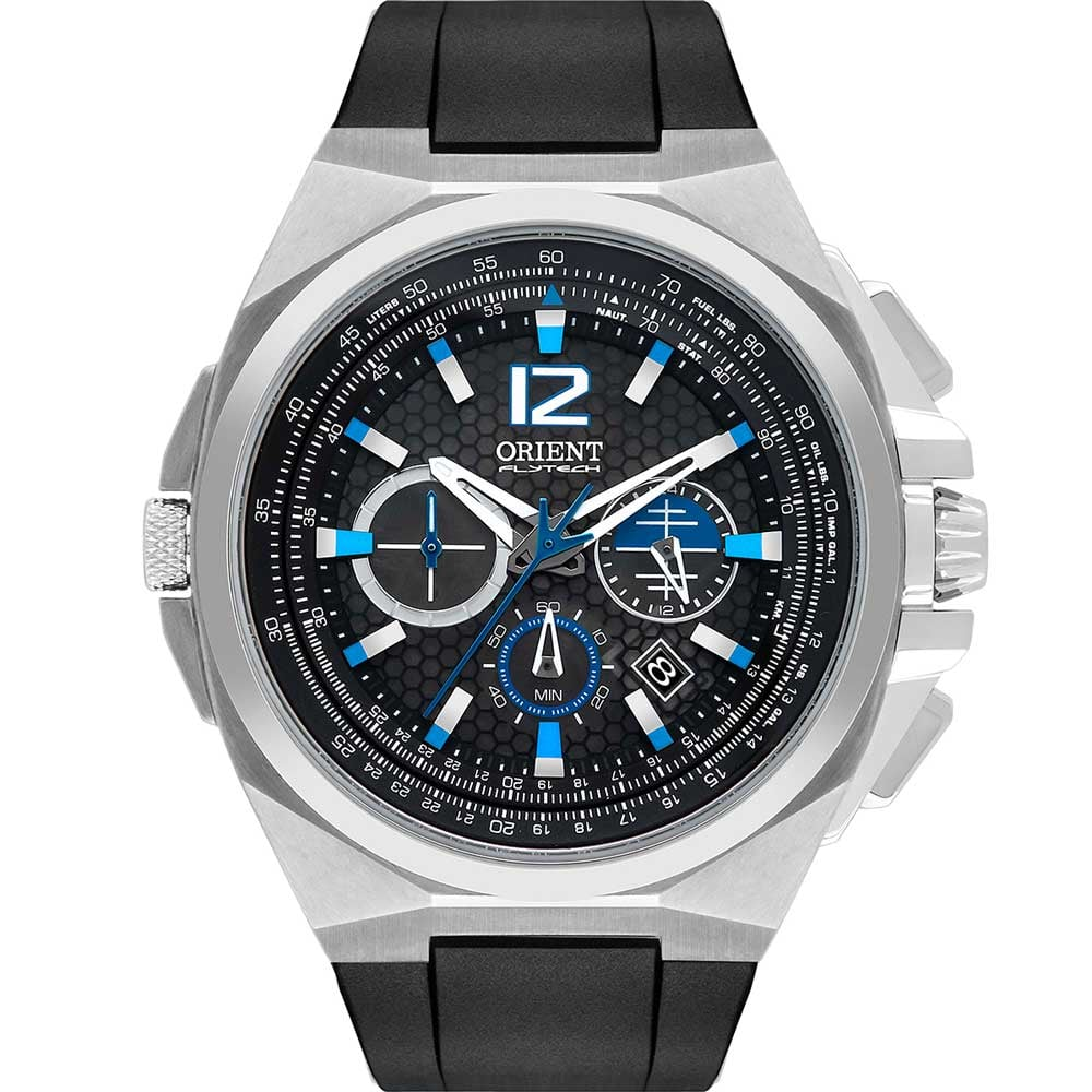 Relógio Orient Masculino Cronógrafo Flytech MBTPC007G2PX Relógio Orient Masculino Cronógrafo Flytech MBTPC007G2PX
