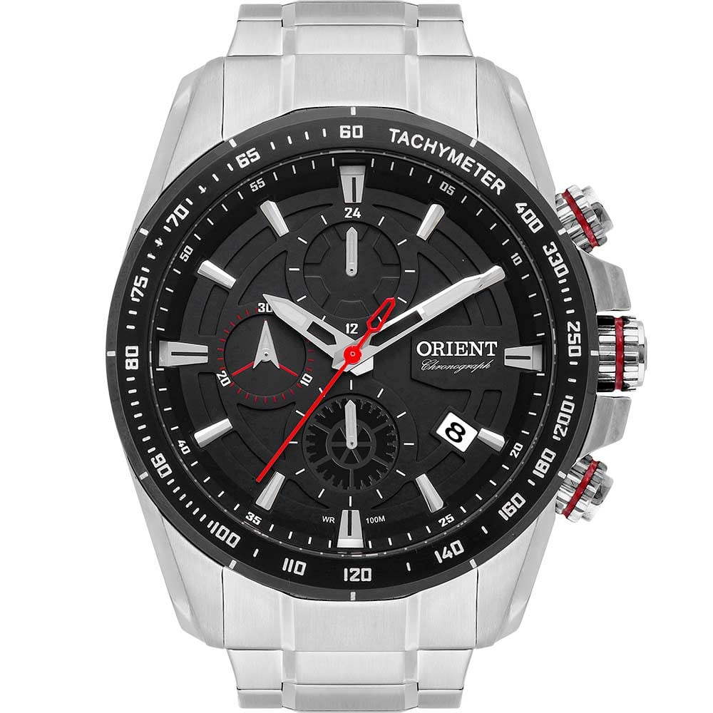 Relógio Orient Masculino Chronograph MBSSC181P1SX