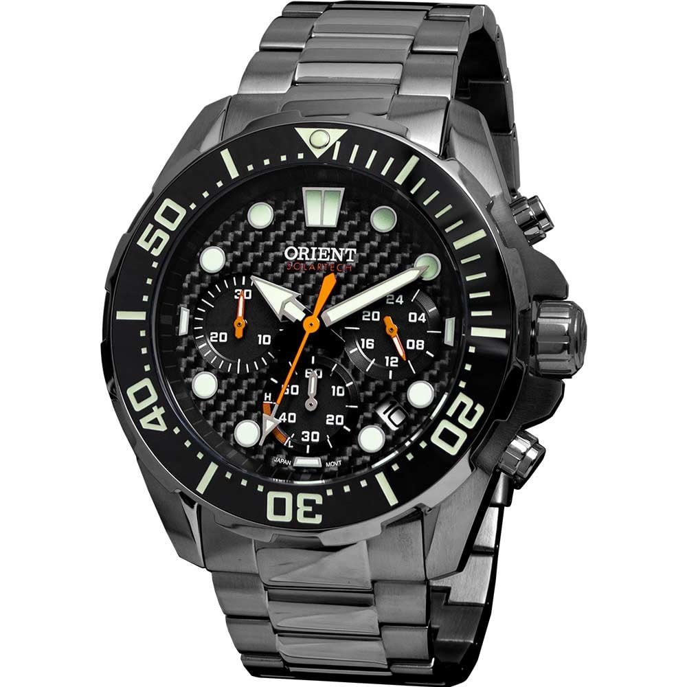 Relógio Orient Masculino Solar Tech MYSSC016G1GX