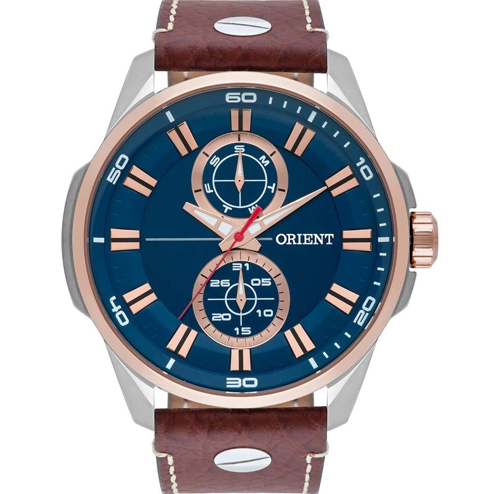 Relógio Orient Masculino MTSCM004D1MB Relógio Orient Masculino MTSCM004D1MB