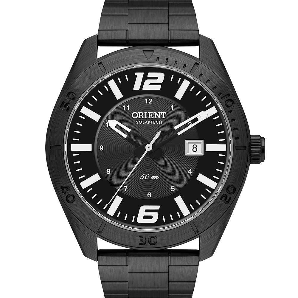 Relógio Orient Masculino Solartech MPSS1049G2GX Relógio Orient Masculino Solartech MPSS1049G2GX