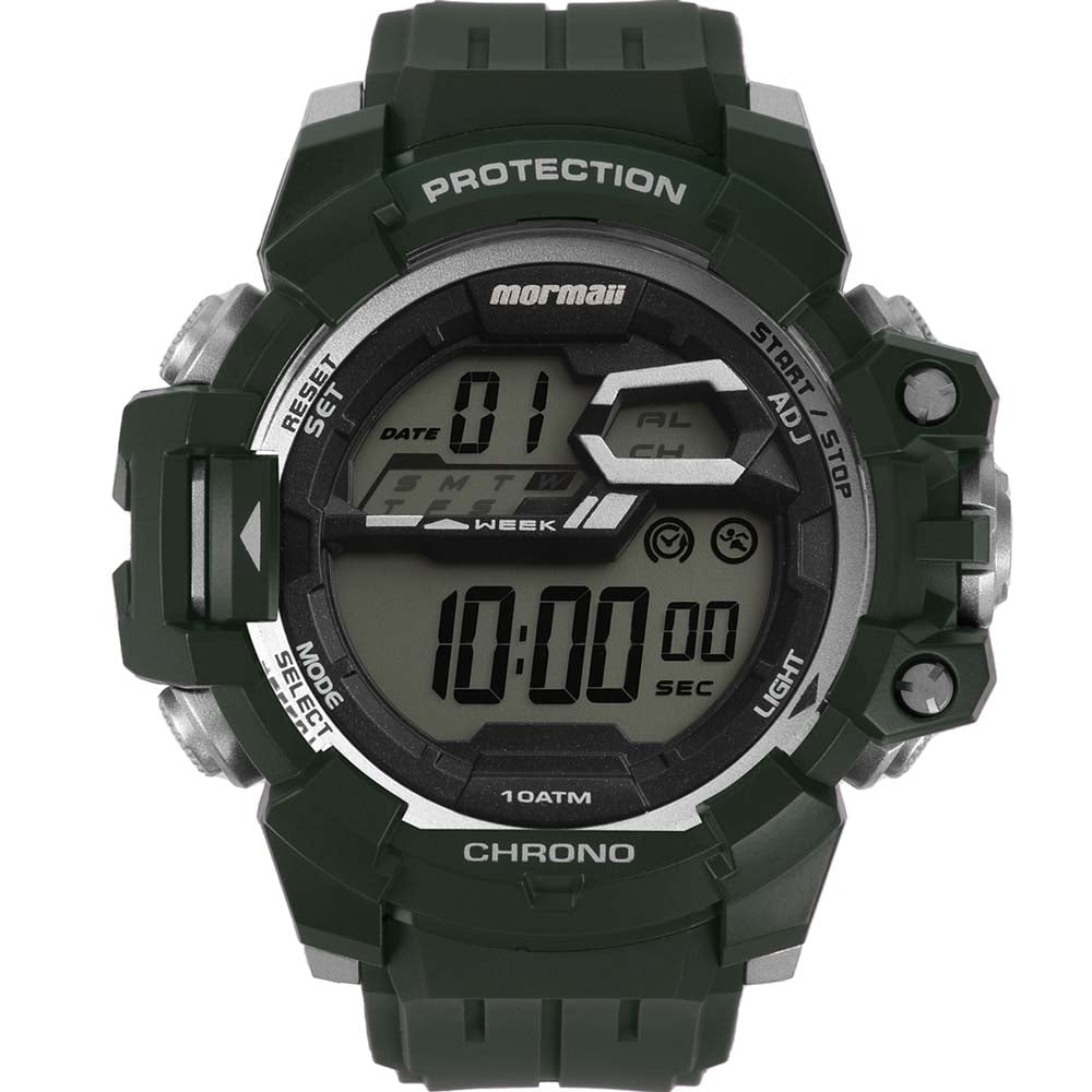 Relógio Digital Mormaii Masculino MO1168B/8V Relógio Digital Mormaii Masculino MO1168B/8V