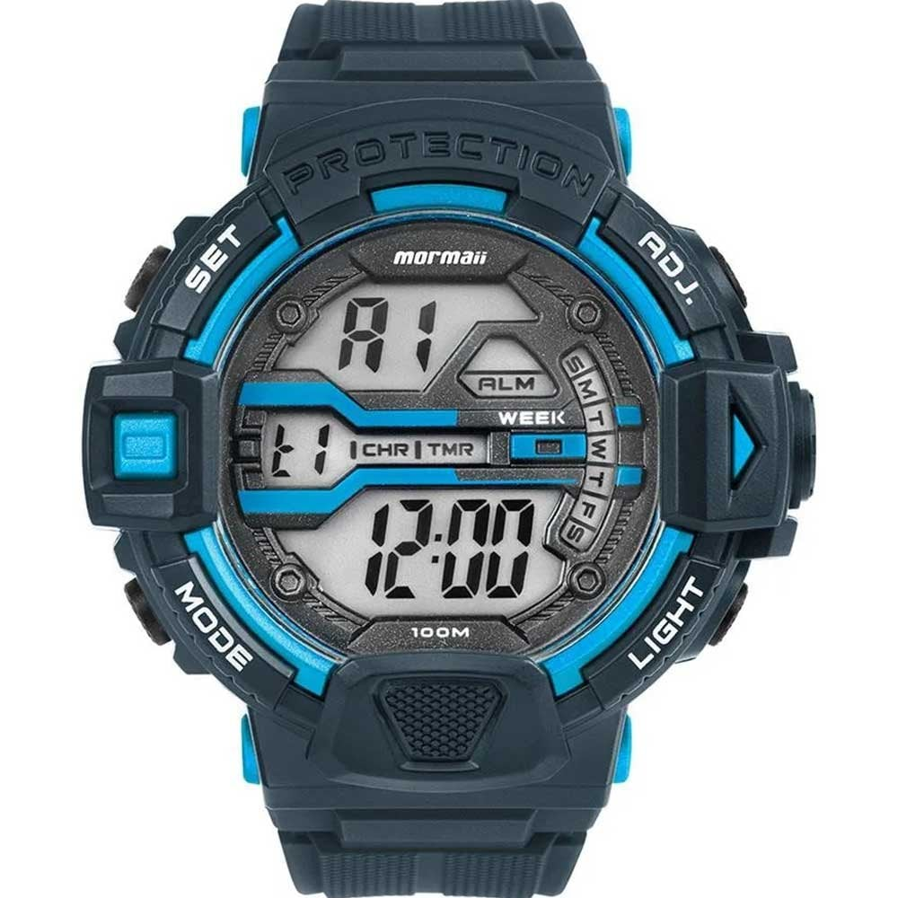 Relógio Digital Mormaii Masculino MO1102B/8A Relógio Digital Mormaii Masculino MO1102B/8A