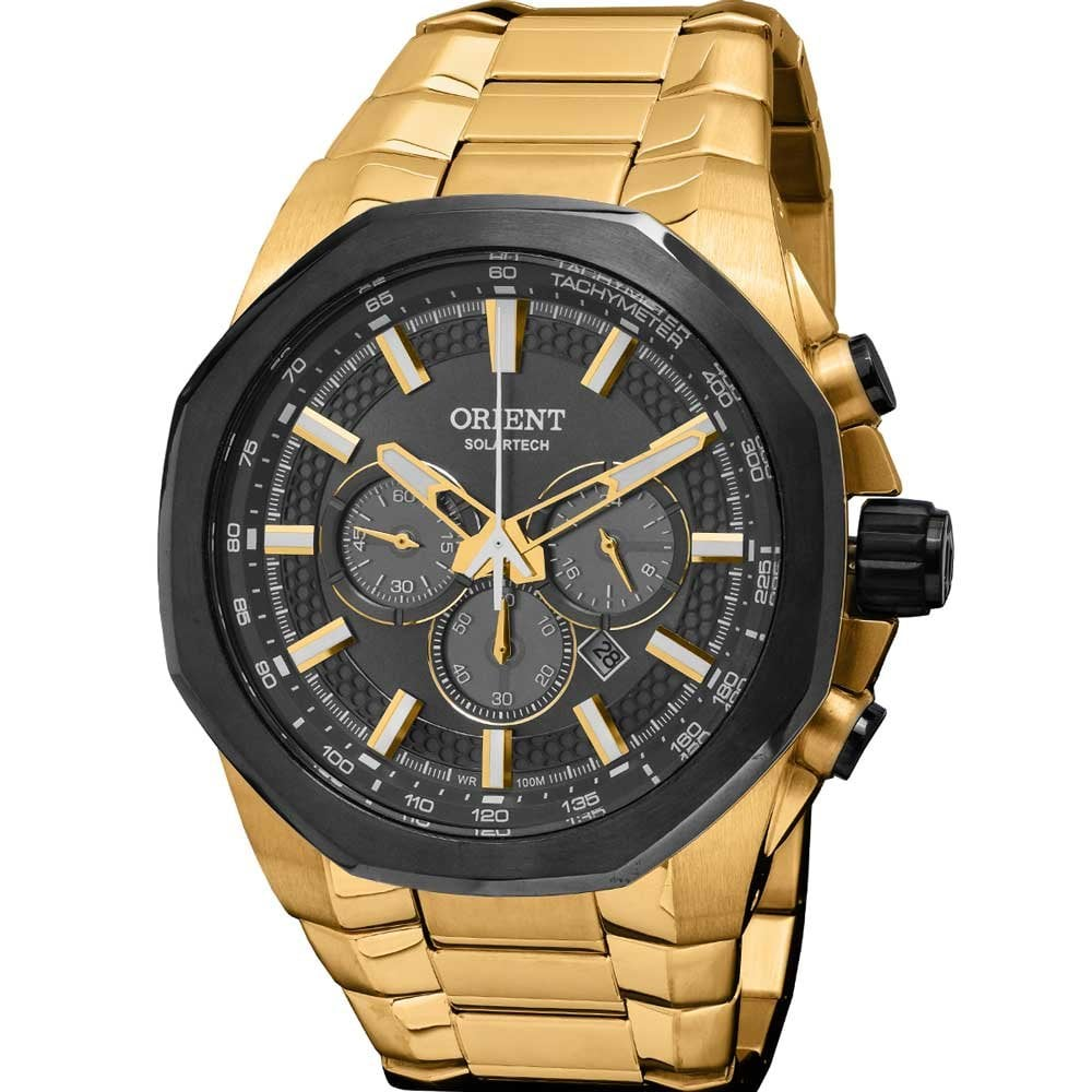 Relógio Orient Masculino Solartech MGSSC058G1KX Relógio Orient Masculino Solartech MGSSC058G1KX