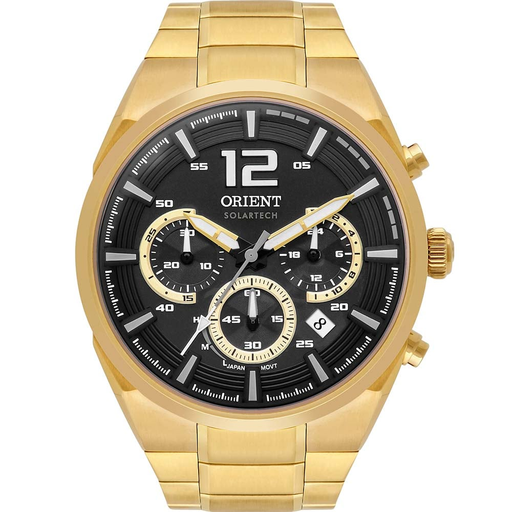Relógio Orient Masculino Solar Tech MGSSC055P2KX Relógio Orient Masculino Solar Tech MGSSC055P2KX