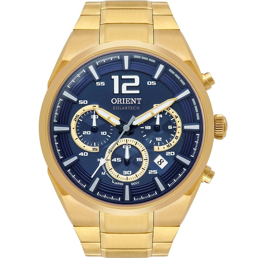 Relógio Orient Masculino Solar Tech MGSSC055D2KX