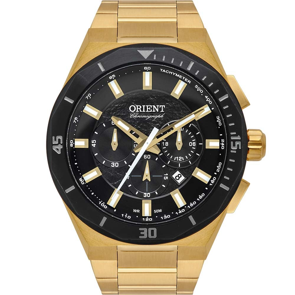 Relógio Orient Masculino Cronógrafo MGSSC048P1KX Relógio Orient Masculino Cronógrafo MGSSC048P1KX