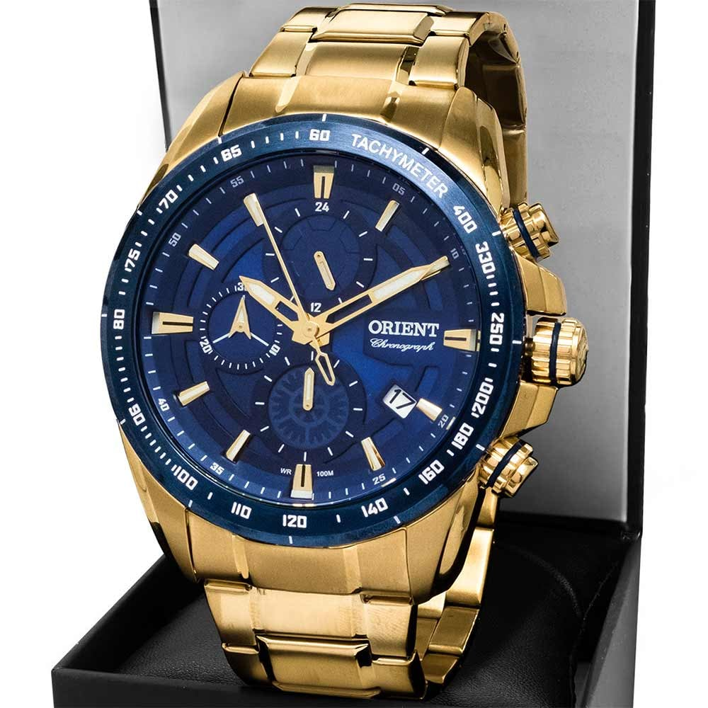 Relógio Orient Masculino Cronógrafo MGSSC024D1KX Relógio Orient Masculino Cronógrafo MGSSC024D1KX