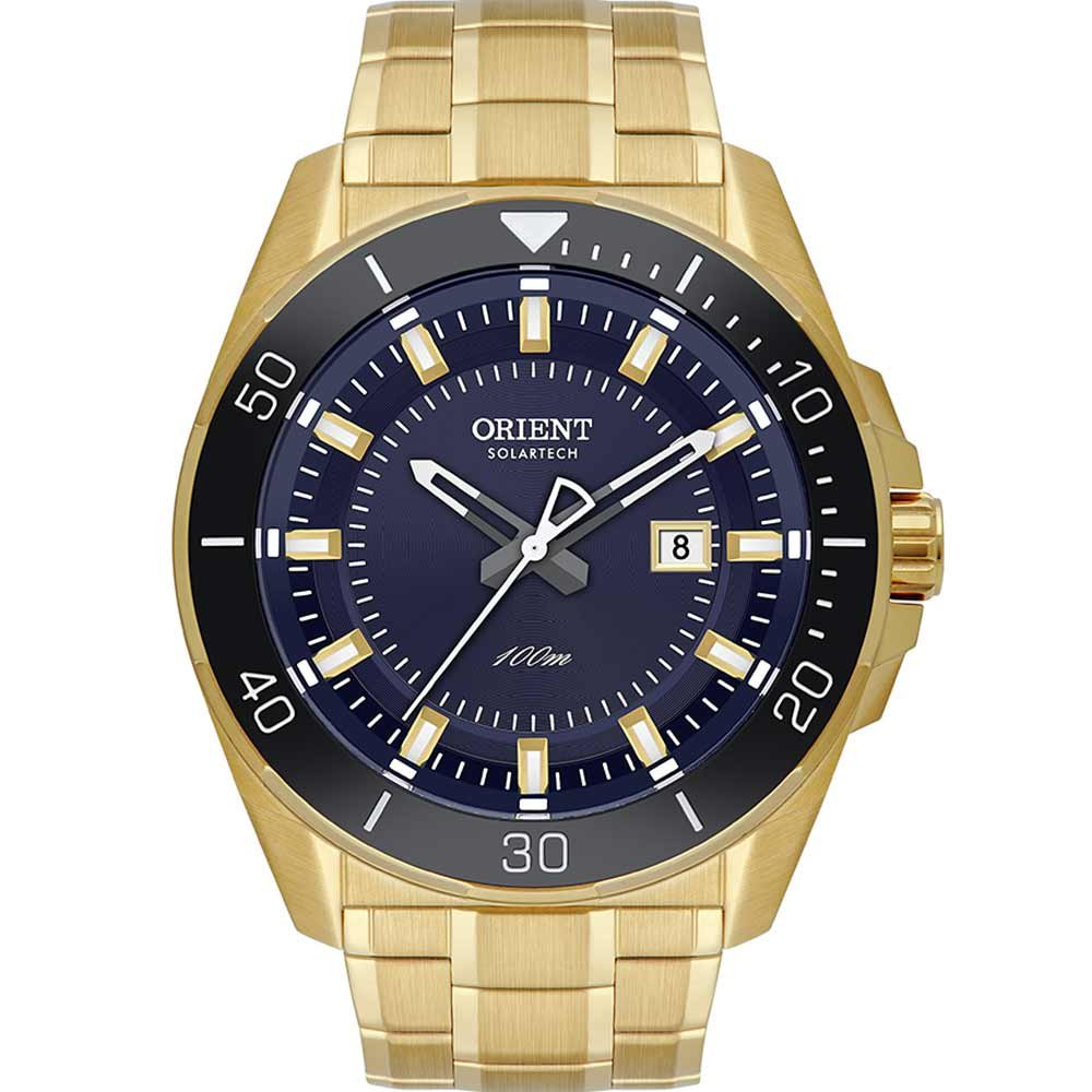 Relógio Orient Masculino Solartech MGSS1290D1KX Relógio Orient Masculino Solartech MGSS1290D1KX