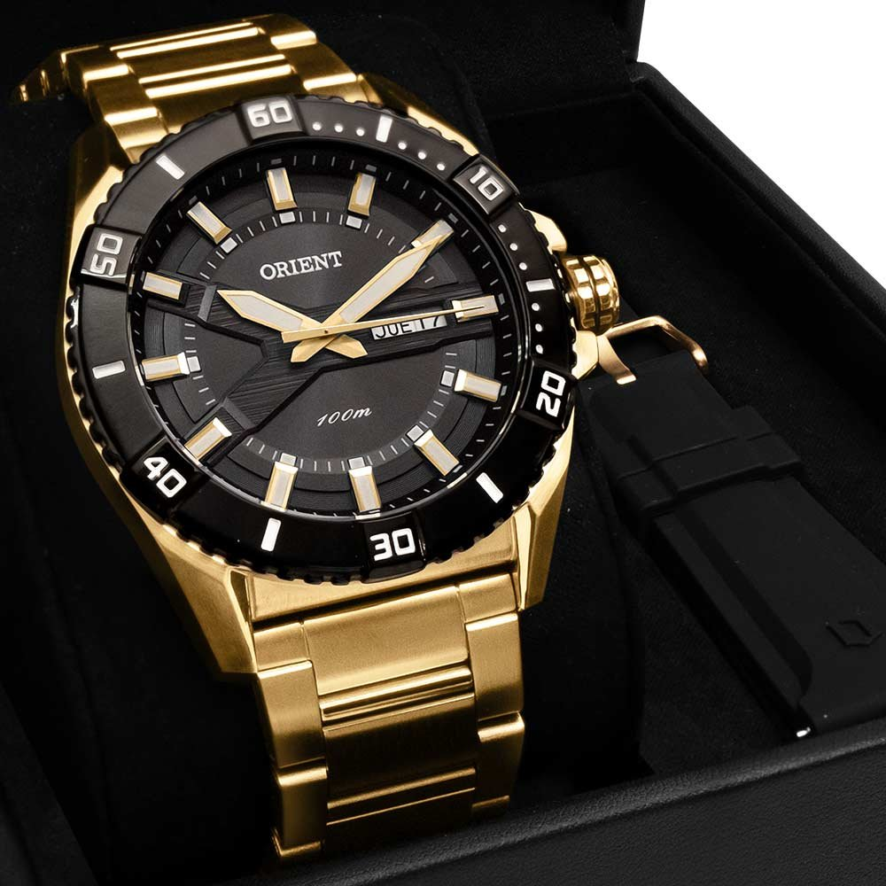 Relógio Orient Masculino Neo Sports Troca Pulseira MGSS1279G1KX Relógio Orient Masculino Neo Sports Troca Pulseira MGSS1279G1KX