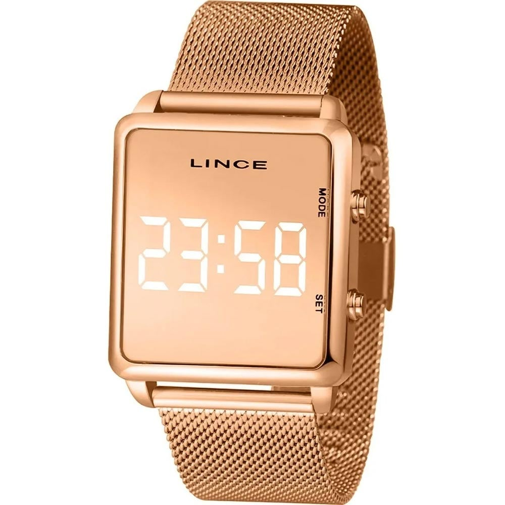 Relógio Digital Lince Feminino MDR4619LBXRX Relógio Digital Lince Feminino MDR4619LBXRX