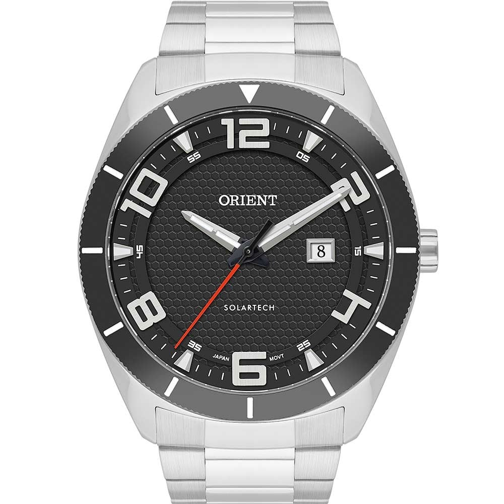 Relógio Orient Masculino Solartech MBSS1488P2SX Relógio Orient Masculino Solartech MBSS1488P2SX