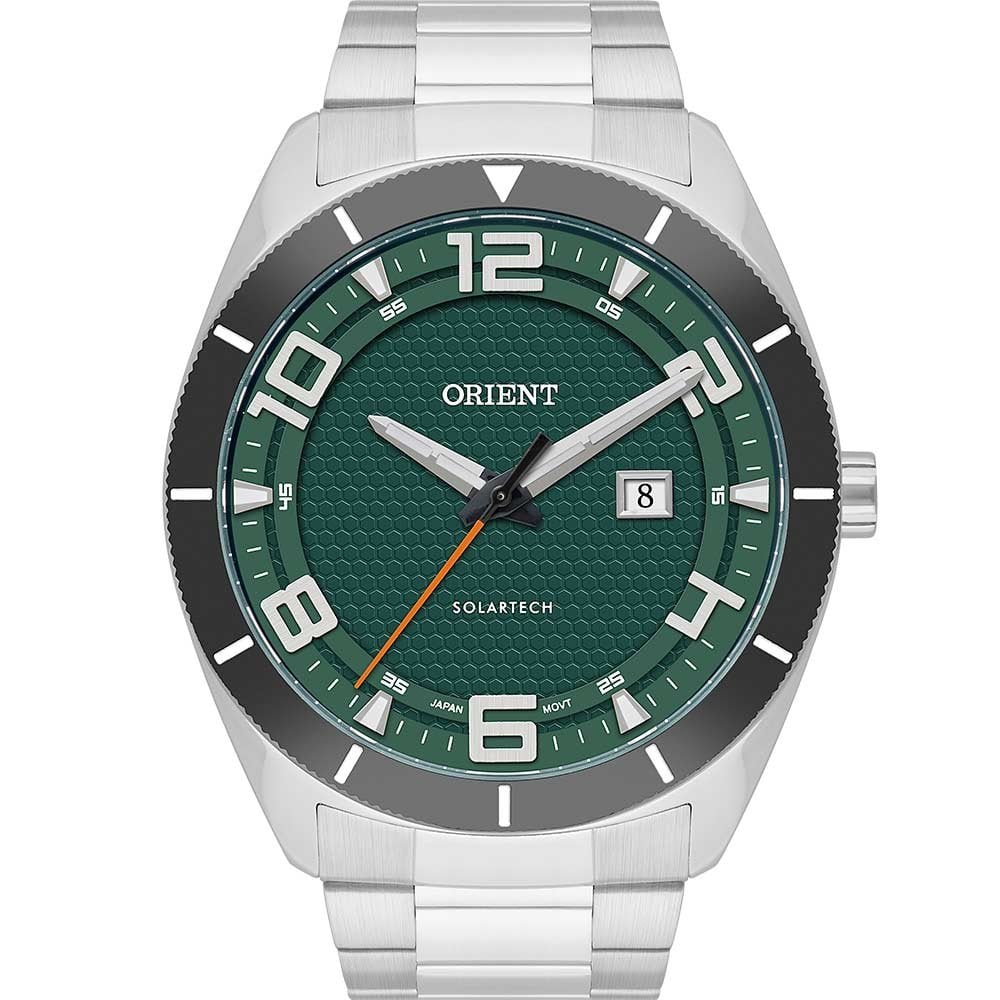 Relógio Orient Masculino Solartech MBSS1488E2SX Relógio Orient Masculino Solartech MBSS1488E2SX
