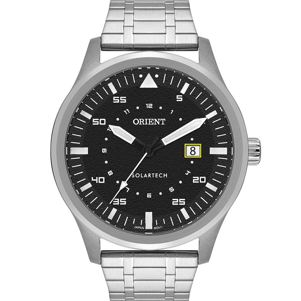 Relógio Orient Masculino Solartech MBSS1487P1SX Relógio Orient Masculino Solartech MBSS1487P1SX