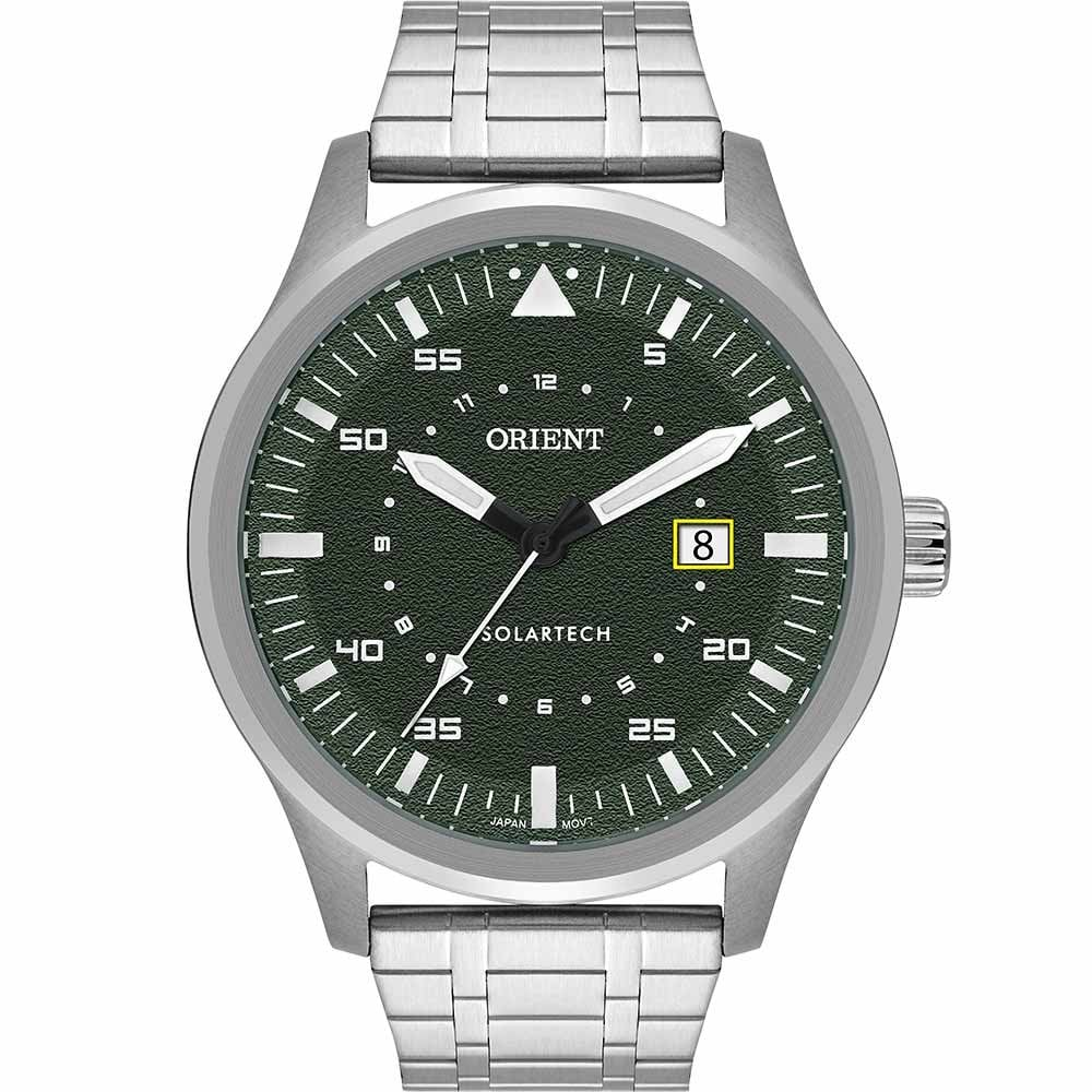 Relógio Orient Masculino Solartech MBSS1487E1SX Relógio Orient Masculino Solartech MBSS1487E1SX