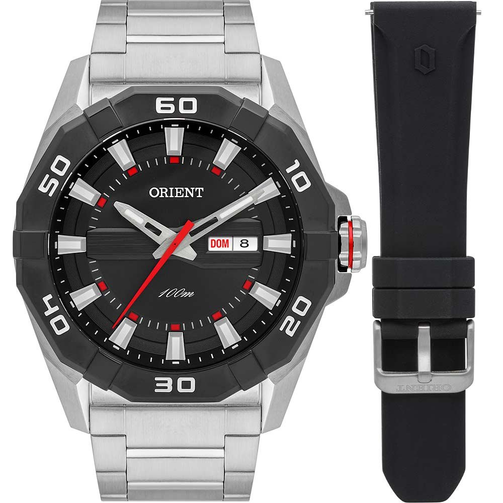 Relógio Orient Masculino Neo Sports Troca Pulseira MBSS1481P1SX Relógio Orient Masculino Neo Sports Troca Pulseira MBSS1481P1SX