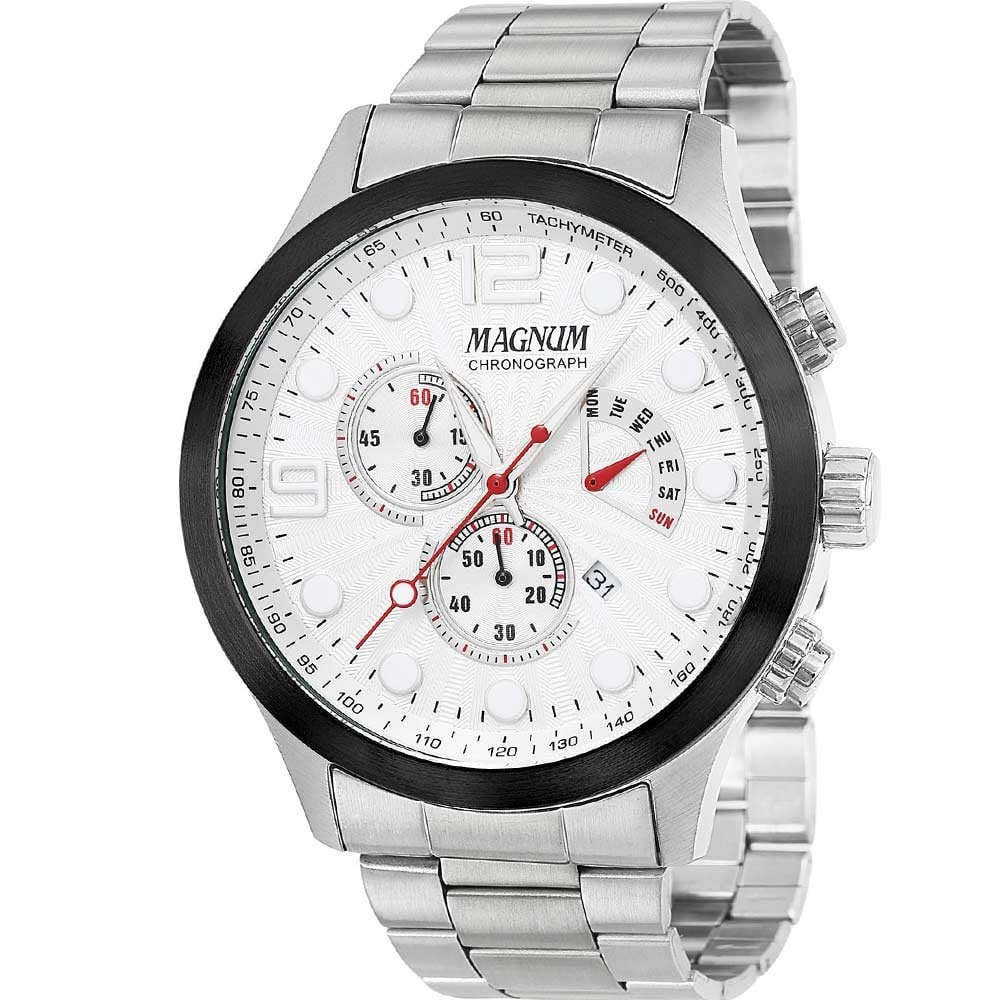Relógio Magnum Masculino Cronógrafo MA35217D Relógio Magnum Masculino Cronógrafo MA35217D