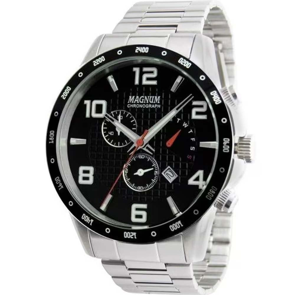 Relógio Magnum Masculino Cronógrafo MA35191T Relógio Magnum Masculino Cronógrafo MA35191T