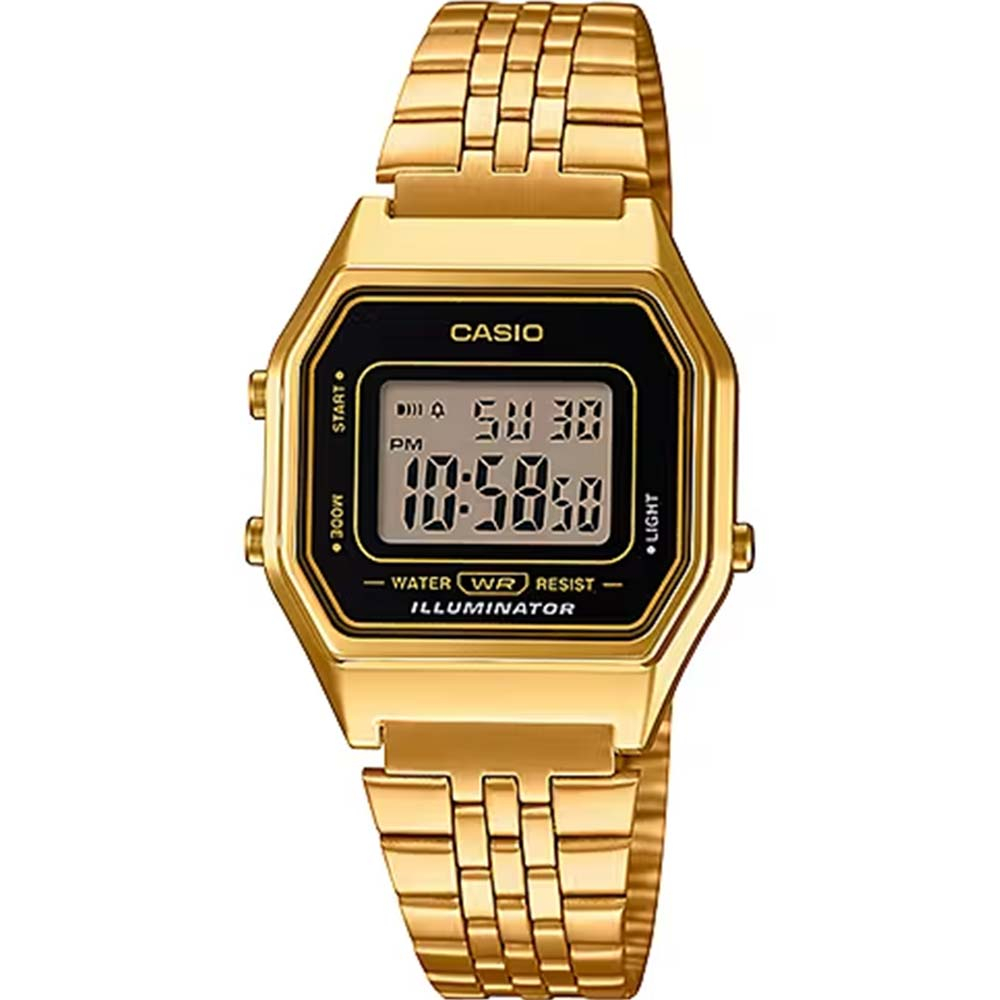 Relógio Casio Feminino Vintage Digital LA680WGA-1DF Relógio Casio Feminino Vintage Digital LA680WGA-1DF