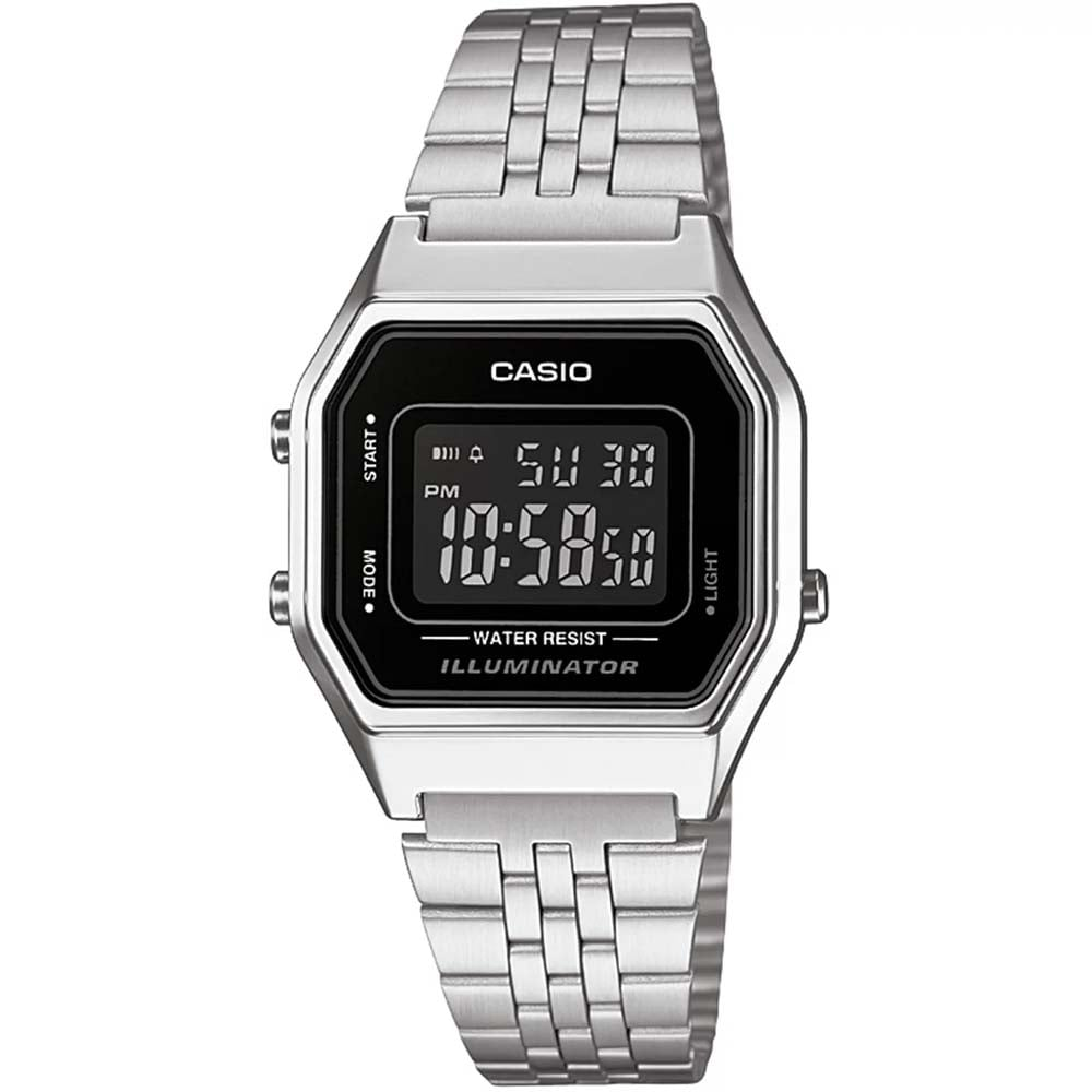 Relógio Casio Feminino Vintage Digital LA680WA-1BDF Relógio Casio Feminino Vintage Digital LA680WA-1BDF