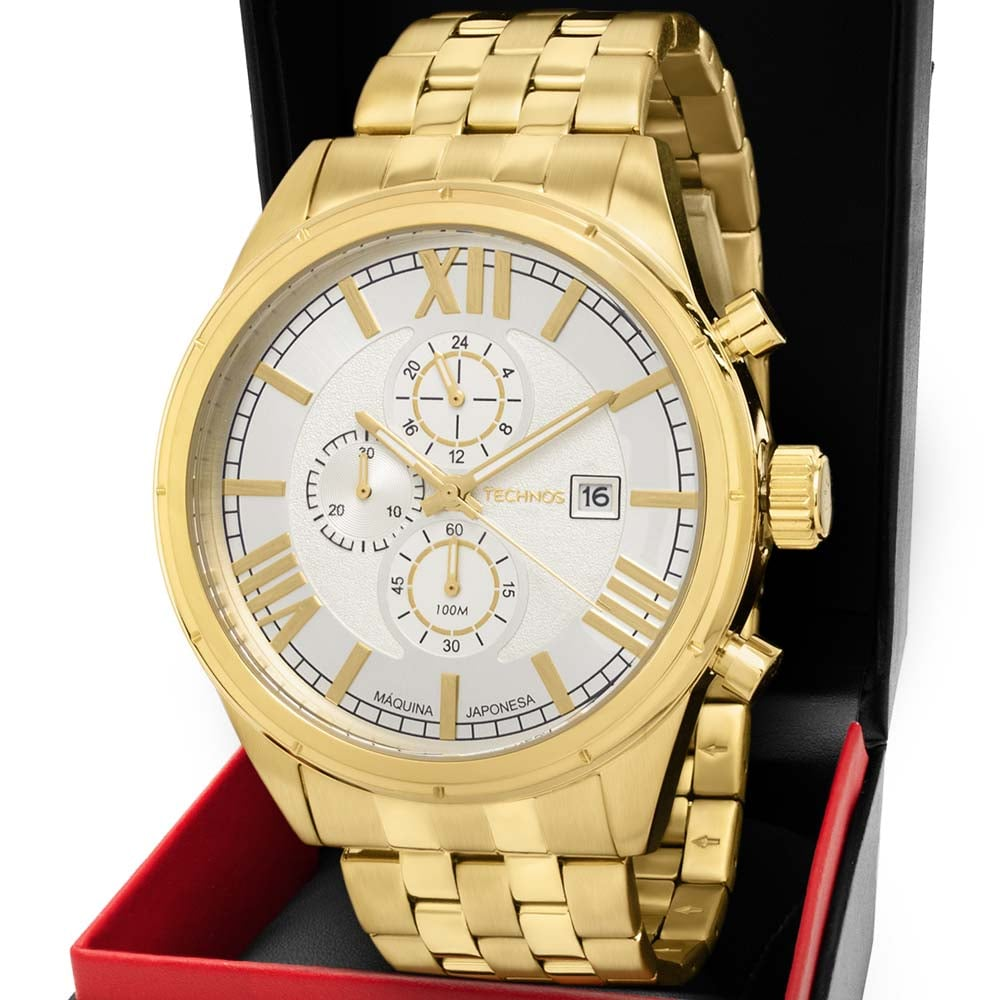 Relógio Technos Masculino Grandtech JS15FW/1D Relógio Technos Masculino Grandtech JS15FW/1D