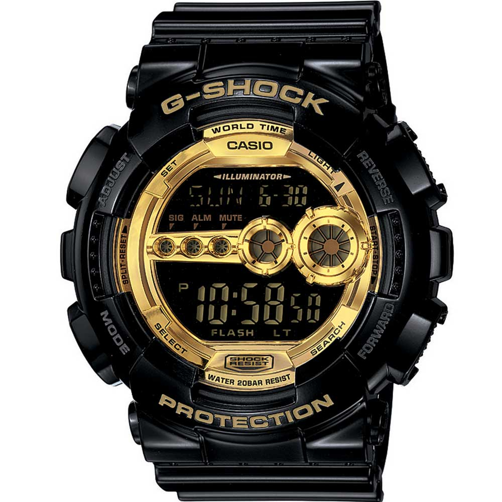 Relógio Casio G-Shock Masculino GD-100GB-1DR Relógio Casio G-Shock Masculino GD-100GB-1DR
