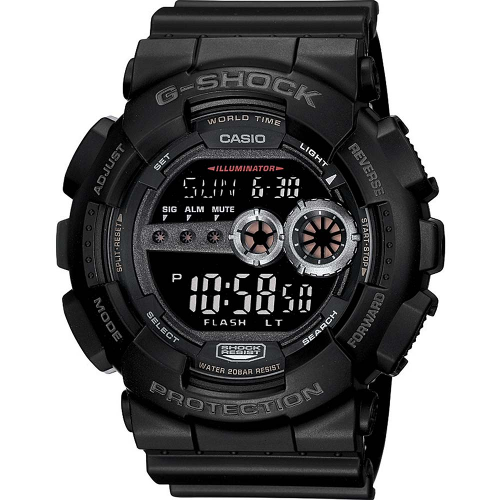 Relógio Casio G-Shock Masculino GD-100-1BDR Relógio Casio G-Shock Masculino GD-100-1BDR